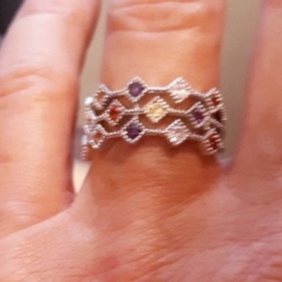 Sterling silver size 9 ring - Picture 3 of 3
